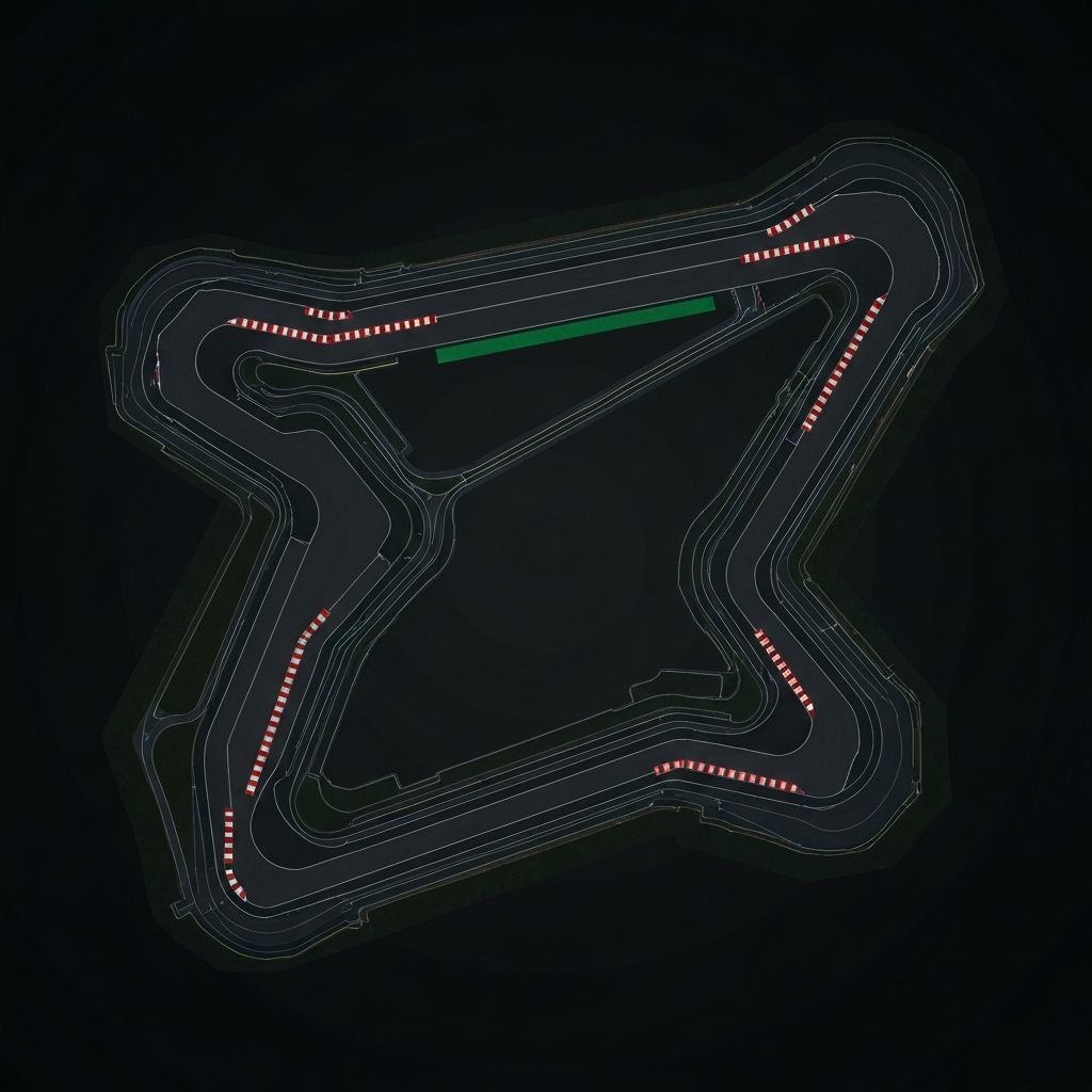 Circuito Monteblanco circuit layout